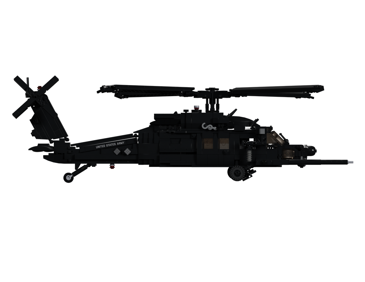 Brickmania 1/48 Sikorsky® MH-60M Black Hawk®, Atom Brick Brick Models Brickmania