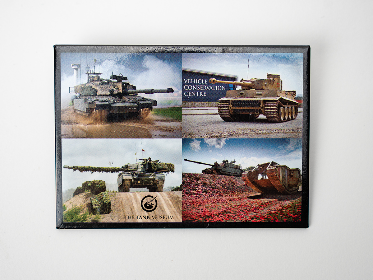 Postcard Tin Magnet Fridge Magnet Kandy Toys