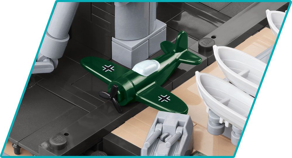 Cobi 1/300 Battleship Tirpitz Brick Model Kit Cobi