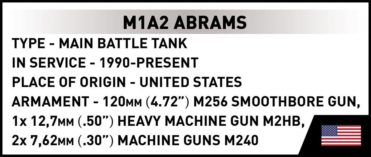 Cobi 1/35 M1A2 Abrams US