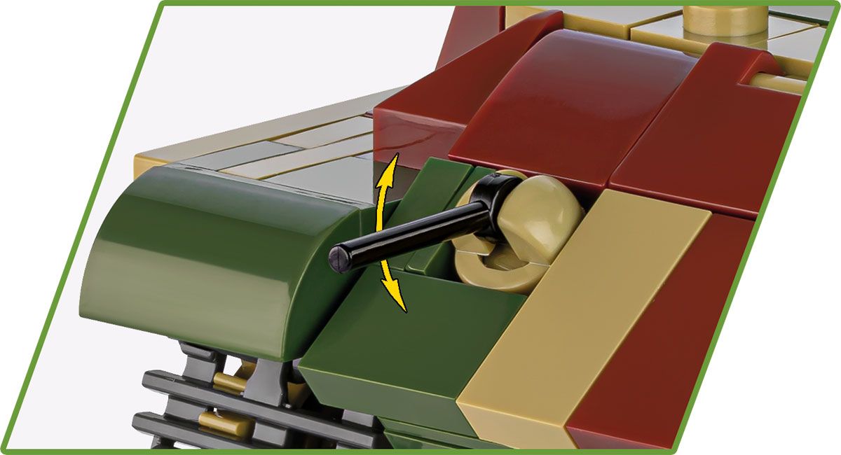 Cobi 1/48 Pz.Kpfw. VI B Tiger II Konigstiger Brick Model Kit Cobi
