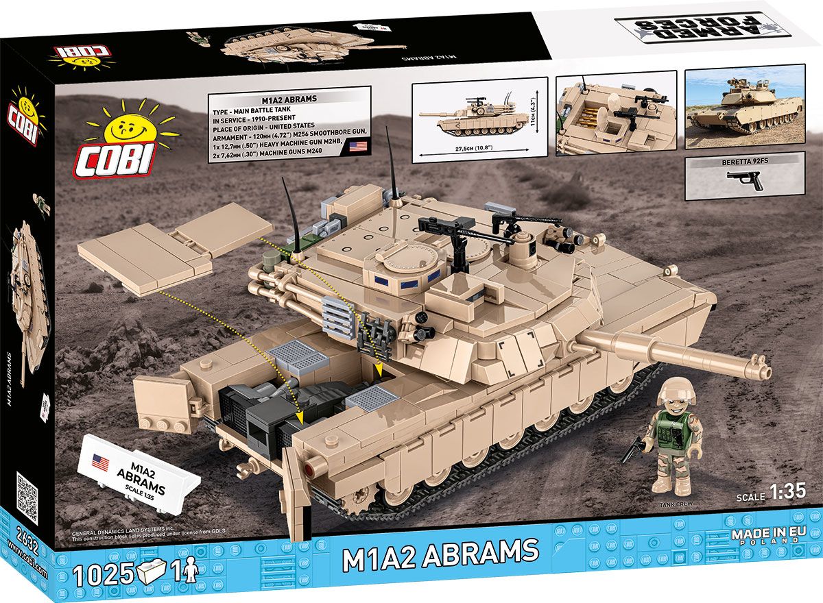 Cobi 1/35 M1A2 Abrams US