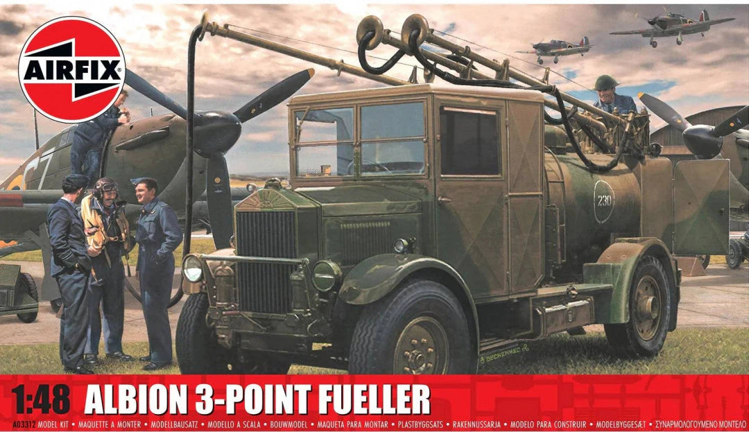 Airfix 1/48 Albion 3 point fueller Scale Model Airfix
