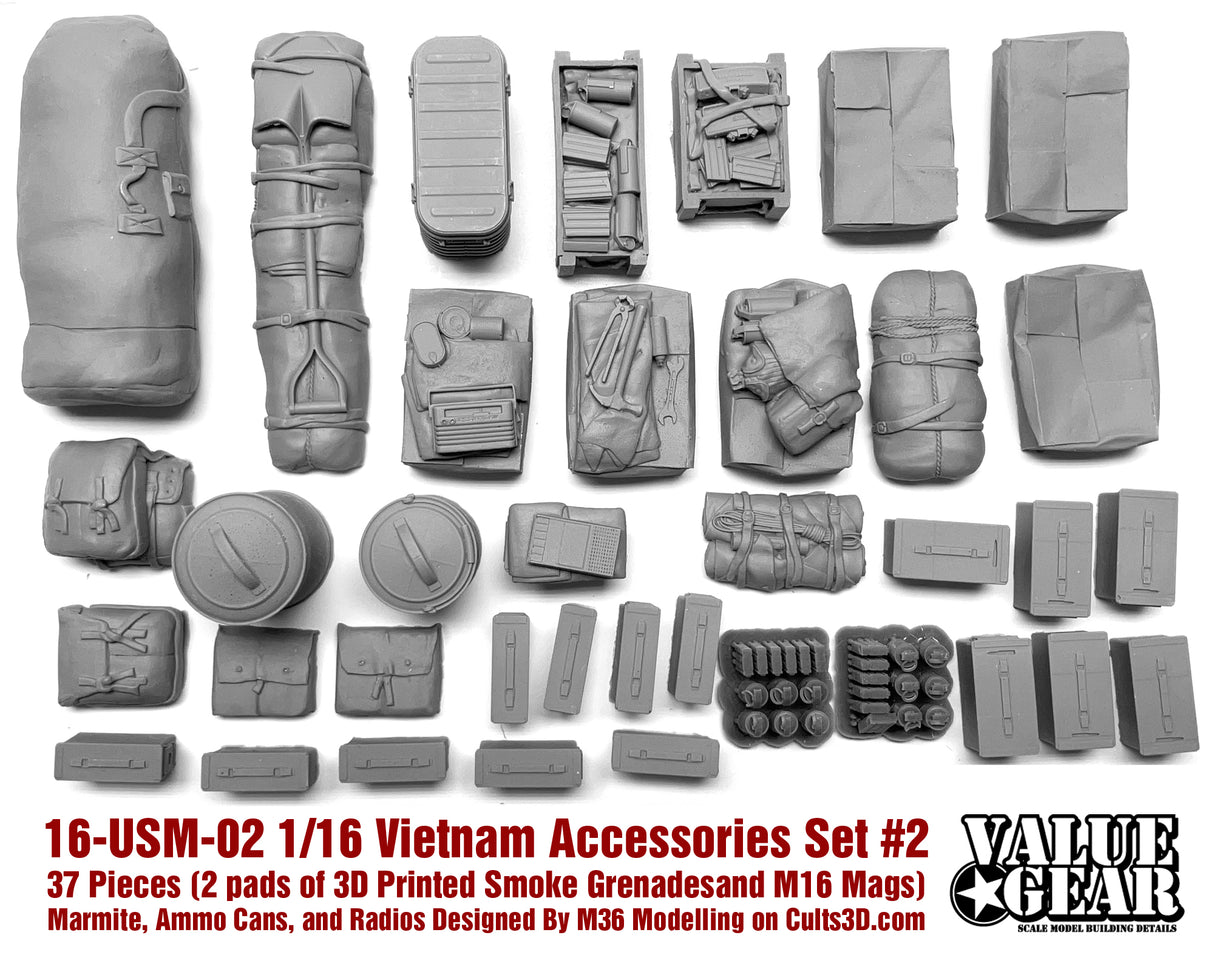 Value Gear 1/16 Vietnam Accessories Set 1.