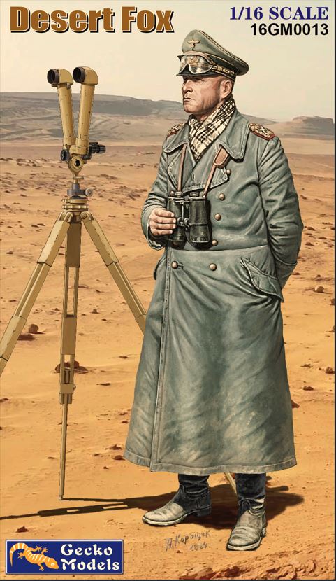 Gecko Models 1/16 Desert Fox German Army General North Africa.