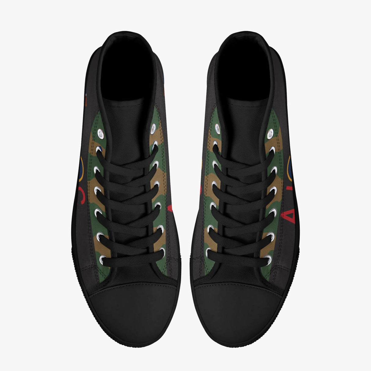 Lancaster AJ-G High Top Canvas Trainer Footwear I Love A Hanger