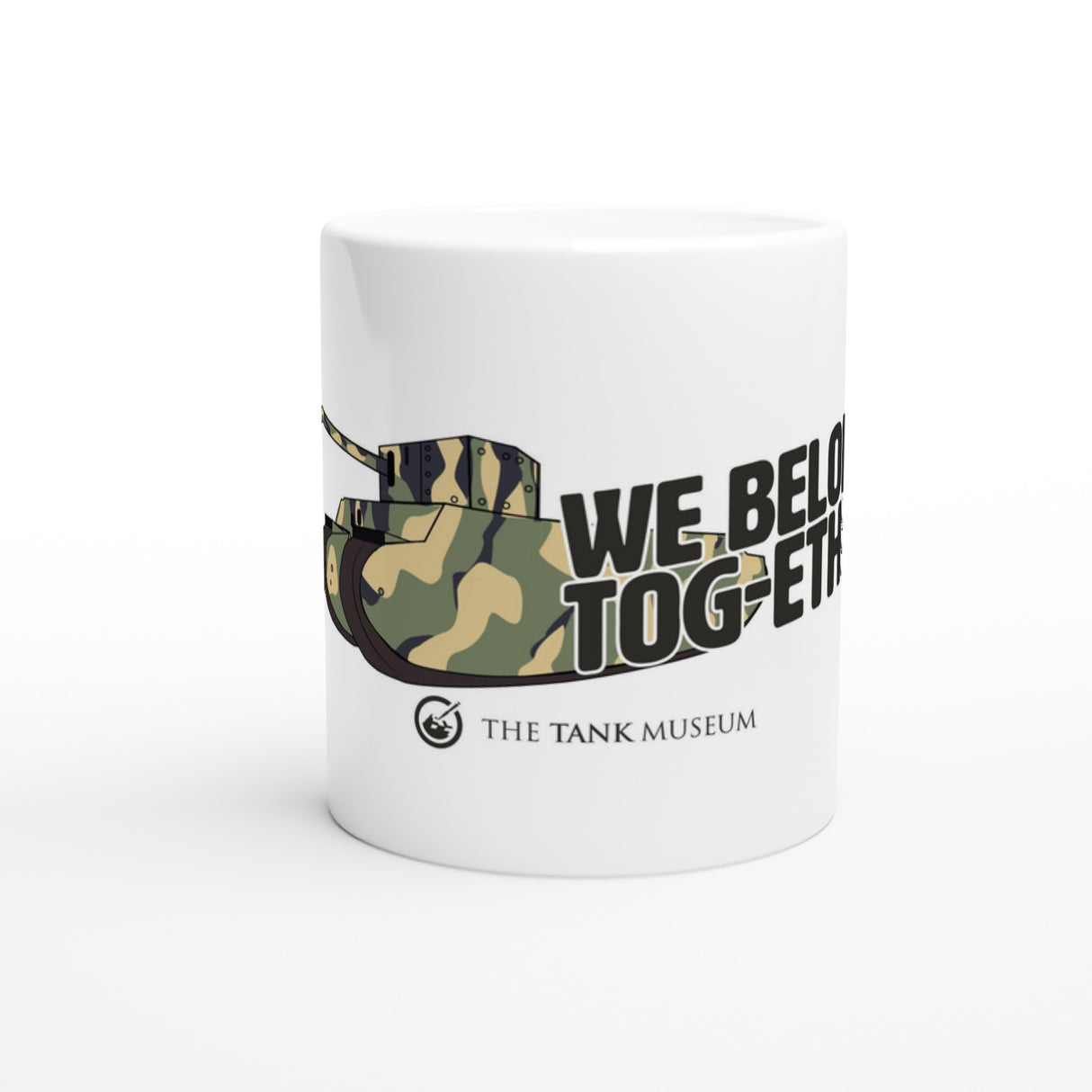 We Belong TOG-ether Mug Mug The Tank Museum