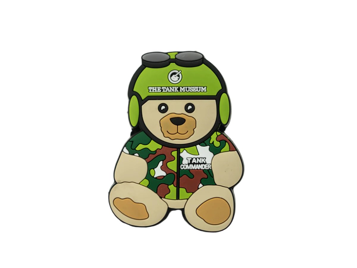 Tank Commander Bear Magnet Fridge Magnet Kandy Toys