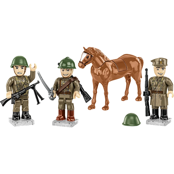 Cobi : Polish Uhlans Figure Set Brick Model Kit Cobi