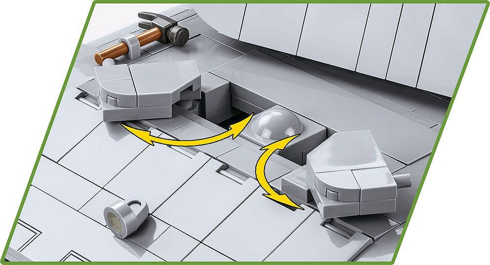 Cobi Panzerkampfwagen E-100 Brick Model Kit Cobi