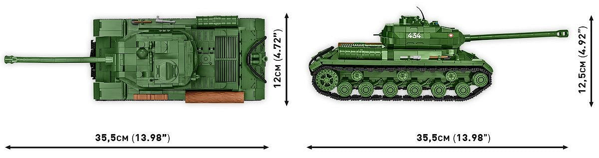 Cobi 1/28 Scale IS-3 Soviet Heavy Tank Brick Model Kit Cobi