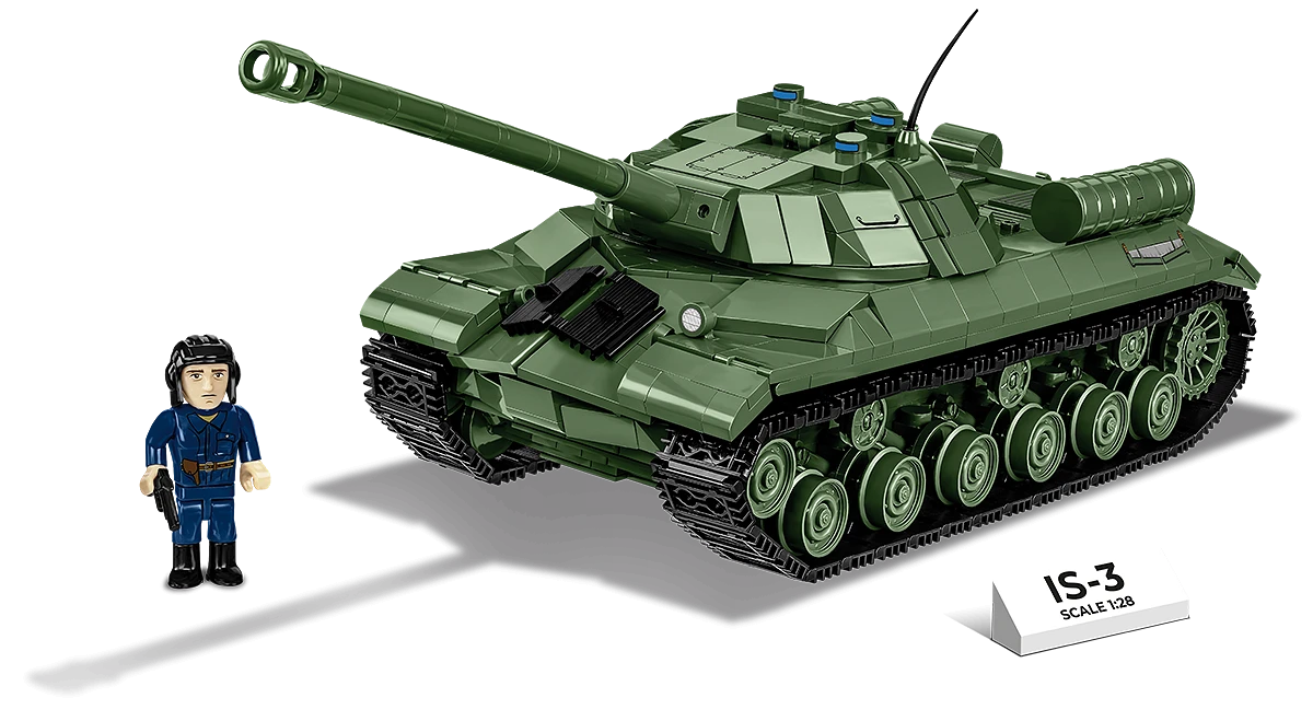 Cobi 1/28 Scale IS-3 Soviet Heavy Tank Brick Model Kit Cobi