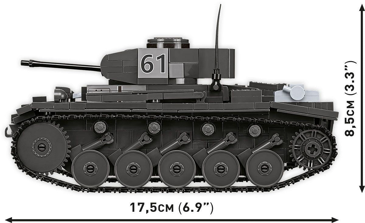 Cobi Panzerkampfwagen II Ausf. F Brick Model Kit Cobi
