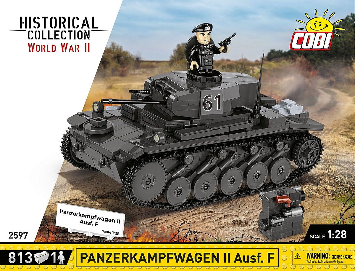 Cobi Panzerkampfwagen II Ausf. F Brick Model Kit Cobi
