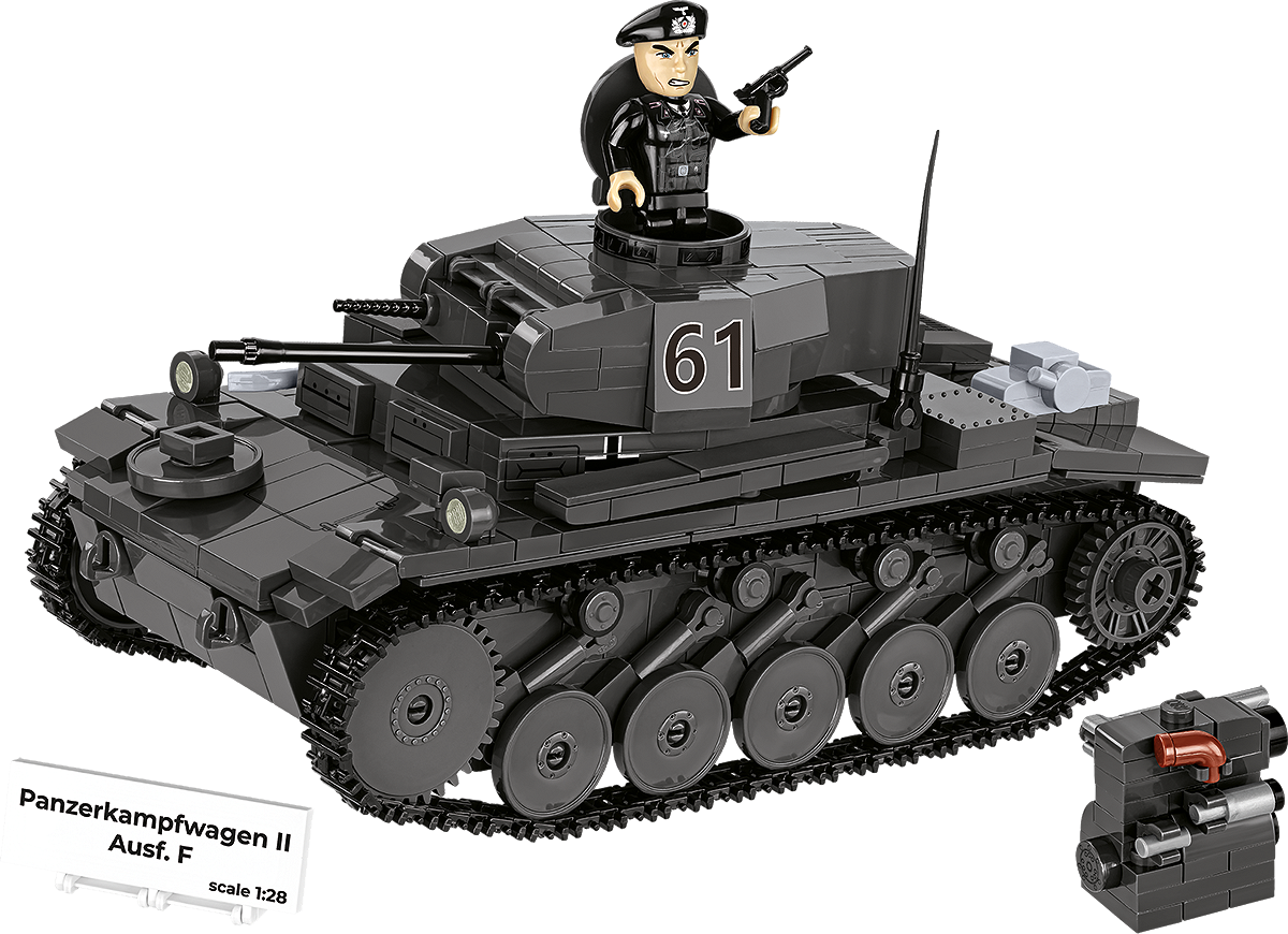 Cobi Panzerkampfwagen II Ausf. F Brick Model Kit Cobi