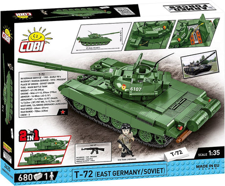 Cobi 1/35: T-72 East Germany / Soviet