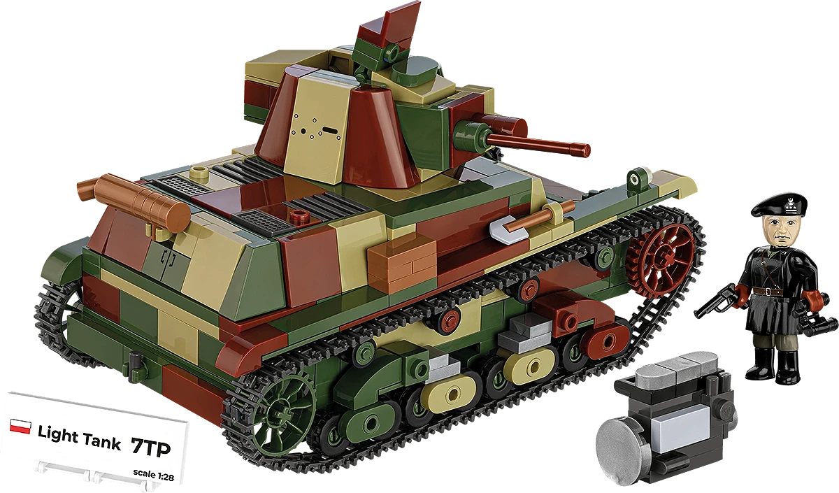 Cobi 1:28 Light Tank 7TP Cobi Cobi