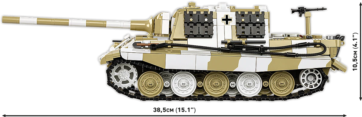 Cobi 1:28 Scale Panzerjager Tiger AUSF. B Jagdtiger