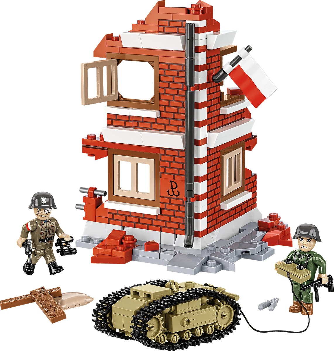 Cobi 1:28 Goliath Tracked Mine Warsaw Uprising