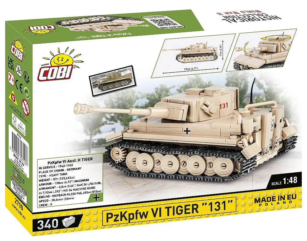 Cobi 1/48 Tiger 131 Brick Model Kit Cobi