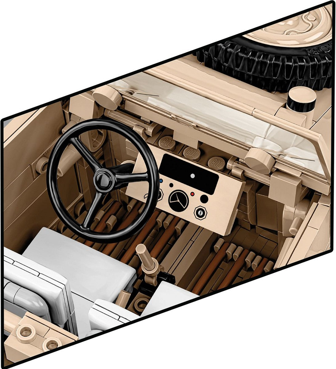 Cobi 1/12 Scale Kübelwagen Type 82 Brick Model Kit Cobi