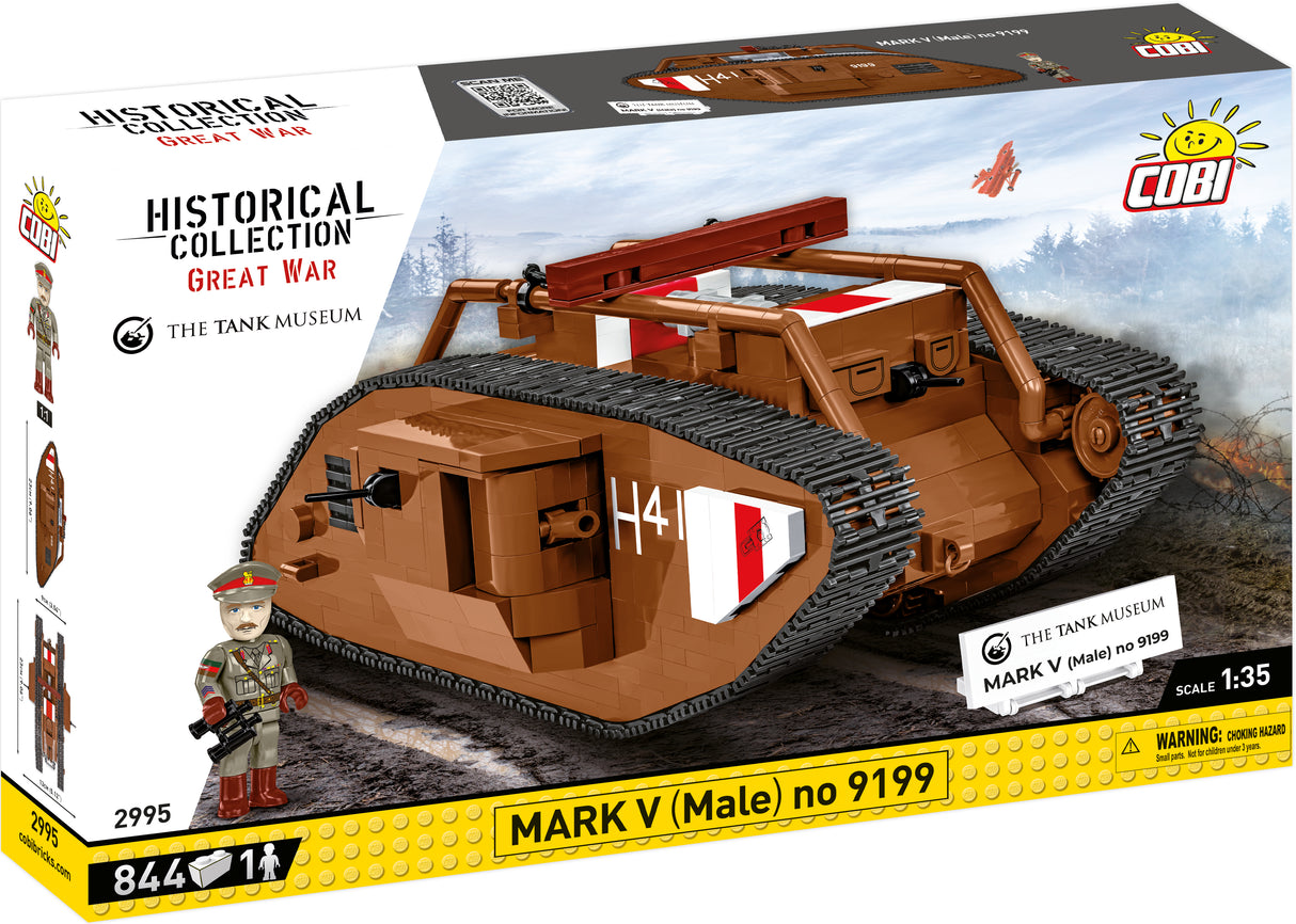 Cobi 1/35 Mark V (Male) Brick Model Kit Cobi