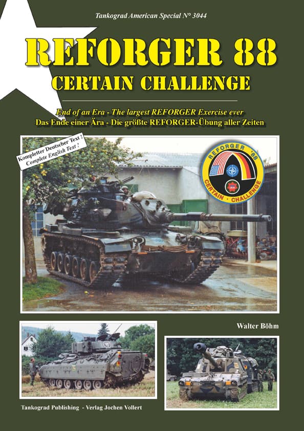 Tankograd 3044 Reforger 88 Certain Challenge Book Tankograd
