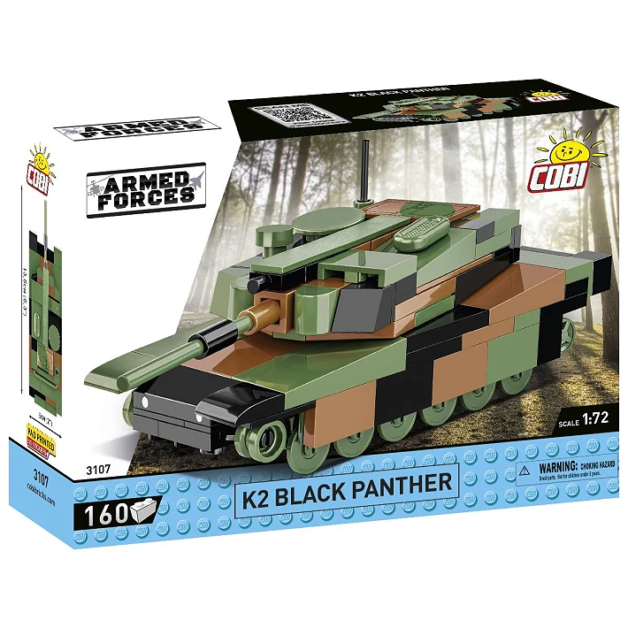 Cobi 1/72 K2 Black Panther Brick Model Kit Cobi