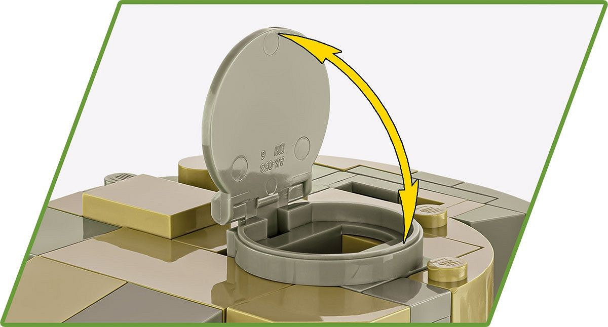 Cobi 1/35 Scale Tiger 131 Brick Model Kit Cobi