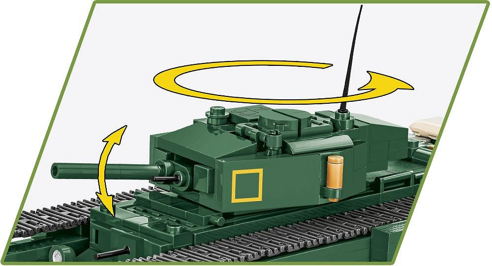 Cobi 1/35 Scale Mark IV Churchill Brick Model Kit Cobi