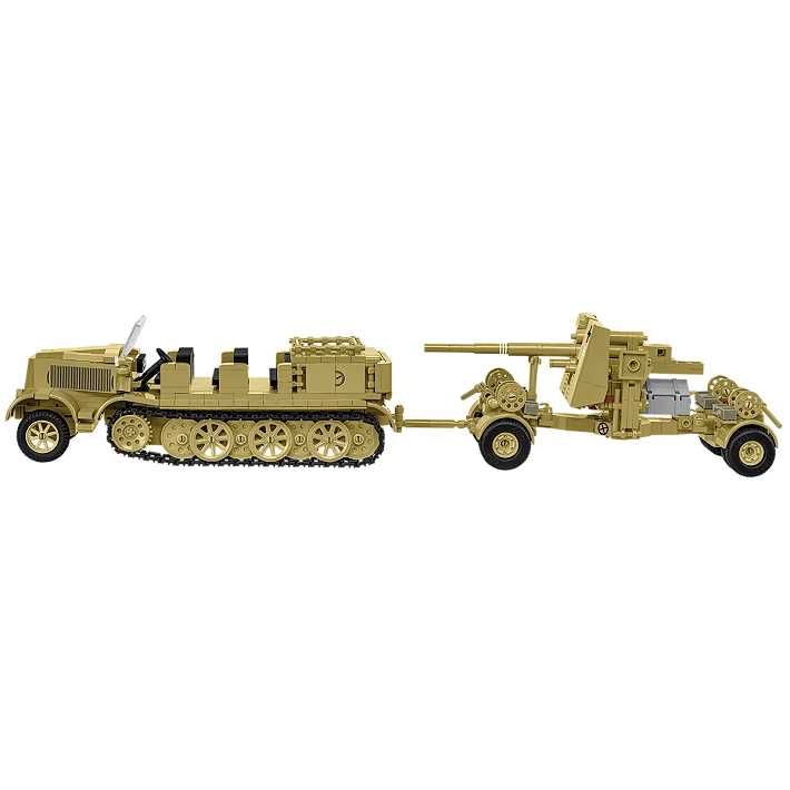 Cobi 1/35 Scale: Sd.Kfz.8 Towing 8.8cm Flak 36 Brick Model Kit Cobi