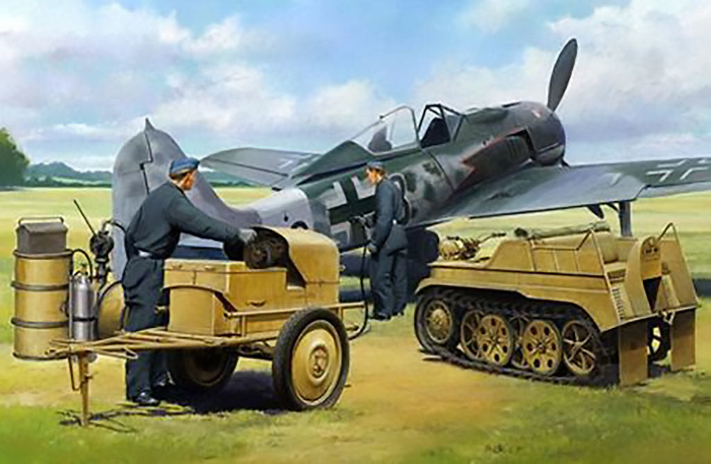 Tamiya 1/48 German APS Unit and Kettenkraftrad Scale Model Tamiya