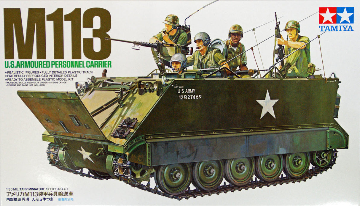Tamiya 1/35 M113 US APC Scale Model Tamiya