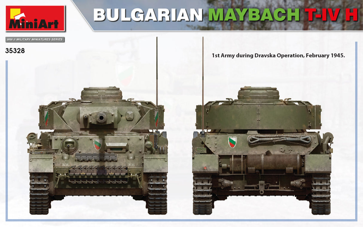 MiniArt 1/35 Bulgarian Maybach T-4 H Scale Model MiniArt