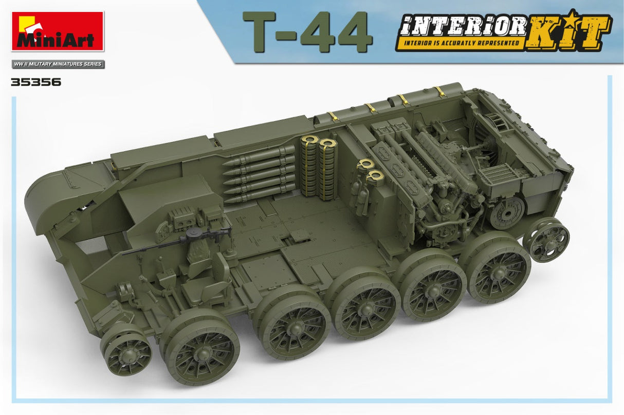 MiniArt 1/35 T-44 Interior Kit Scale Model MiniArt