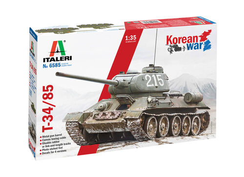 1/35 T-34/85 Korean War (check) Kits The Hobby Company Limited
