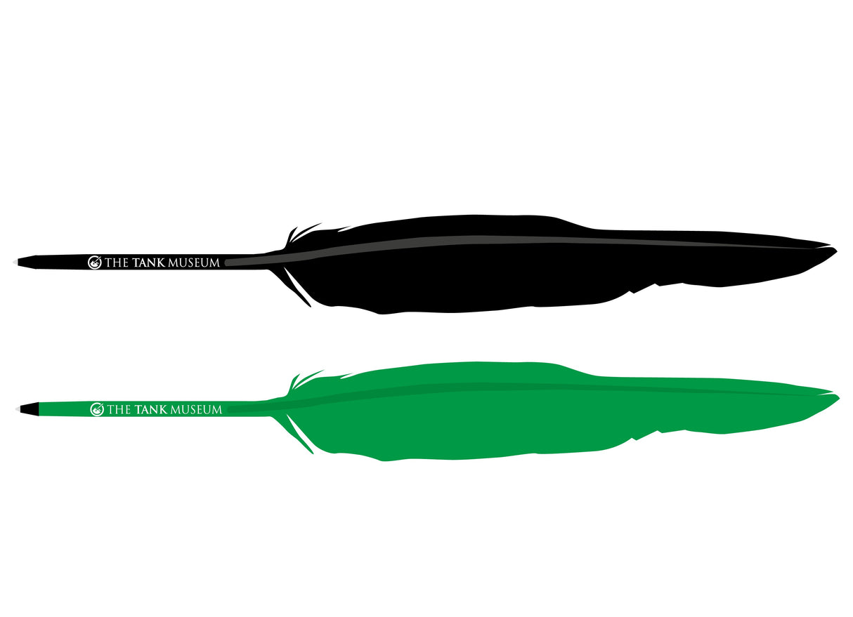 Feather Pen Stationery Emblem