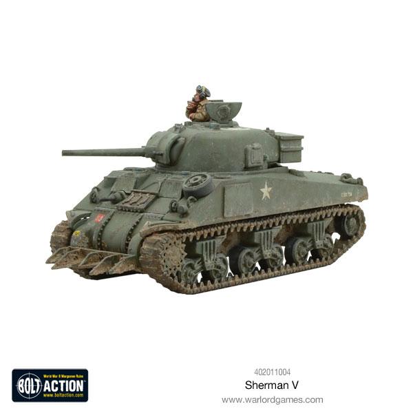Warlord Games Bolt Action 1/56 Scale - British Sherman V Scale Model warlord games Ltd