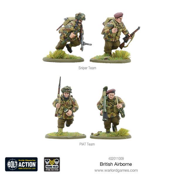 Warlord Games Bolt Action 1/56 Scale - British Airborne Scale Model warlord games Ltd