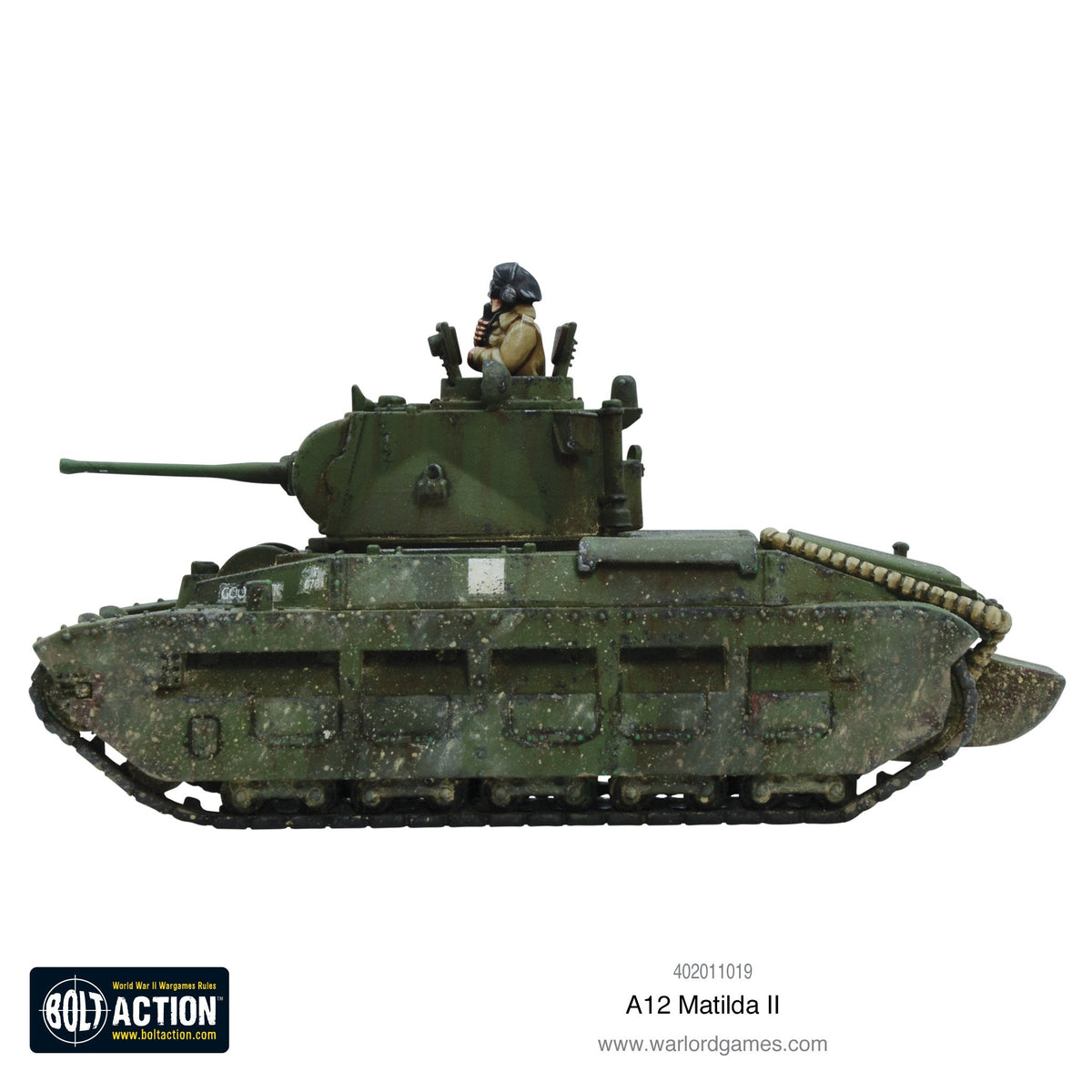 Warlord Games Bolt Action 1/56 Scale - A12 Matilda II Infantry Tank (CHECK - needs weight) Scale Model warlord games Ltd