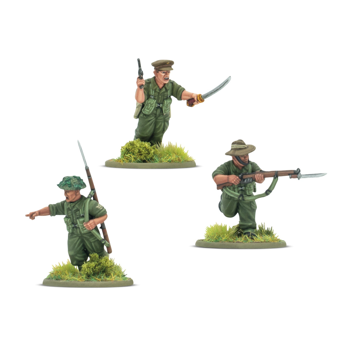 Warlord Games Bolt Action 1/56 - Gurkha Infantry Platoon NEEDS PRICE CONFIRMATION MODELS warlord games Ltd