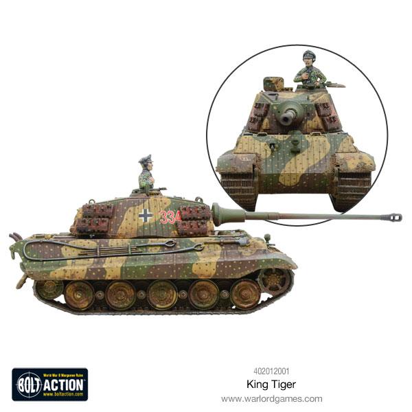 Warlord Games Bolt Action - King Tiger CHECK Kits warlord games Ltd