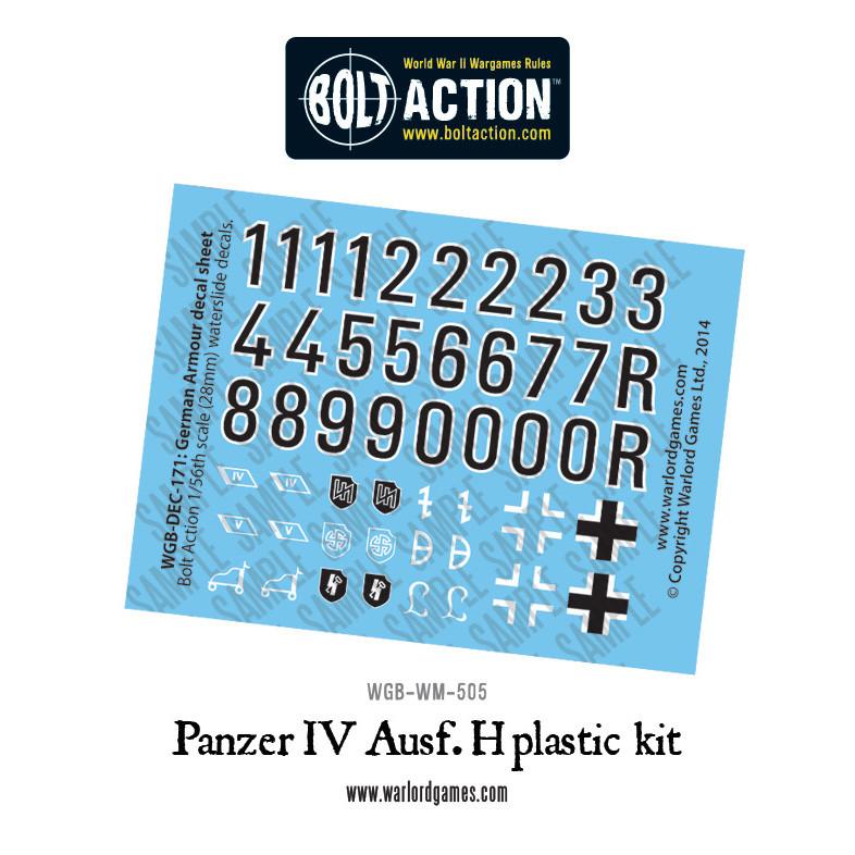 Warlord Games Bolt Action - Panzer IV Ausf. F1/G/H Medium Tank CHECK Kits warlord games Ltd