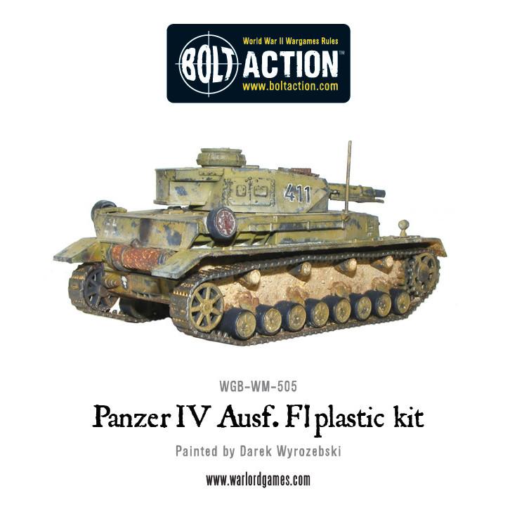 Warlord Games Bolt Action - Panzer IV Ausf. F1/G/H Medium Tank CHECK Kits warlord games Ltd