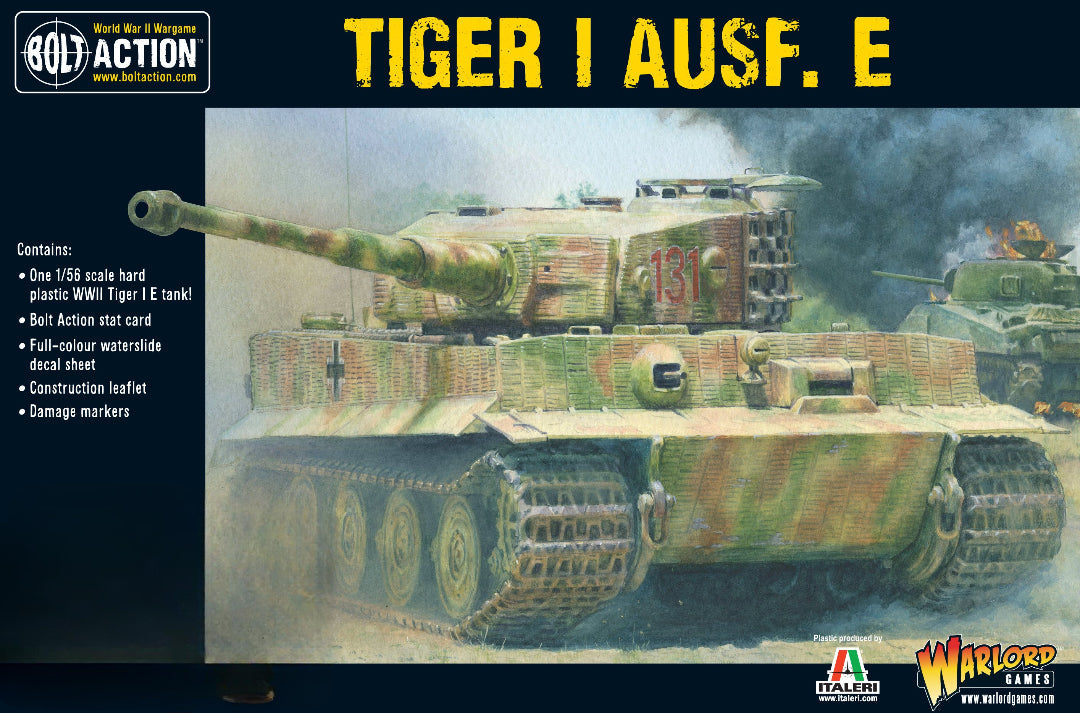 Warlord Games Bolt Action - Tiger I Ausf. E Scale Model warlord games Ltd