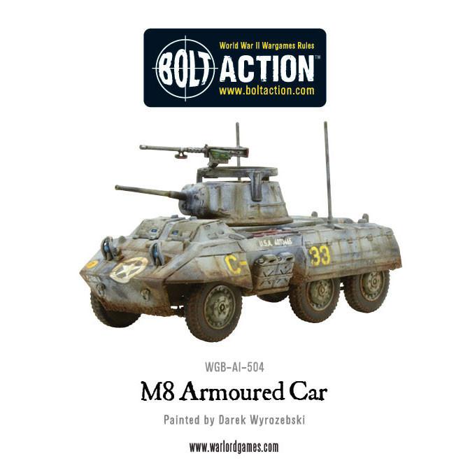 Warlord Games Bolt Action - M8/M20 Scout Car Scale Model warlord games Ltd