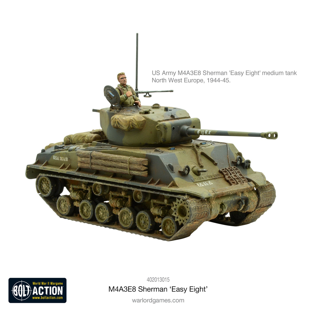 Warlord Games Bolt Action - M4A3E8 Sherman Easy Eight Scale Model warlord games Ltd