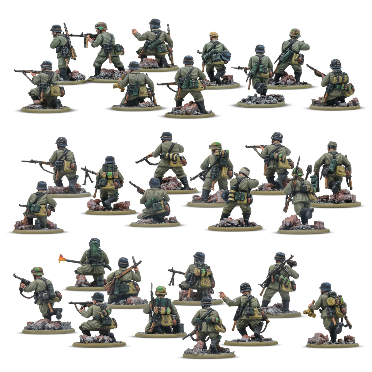 Warlord Games Bolt Action - German Veterans Infantry Platoon Scale Model warlord games Ltd