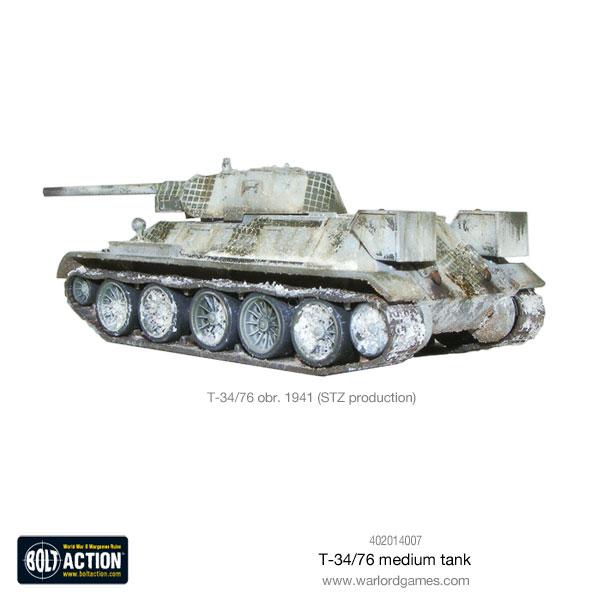 Warlord Games Bolt Action - T34/76 Medium Tank Scale Model warlord games Ltd