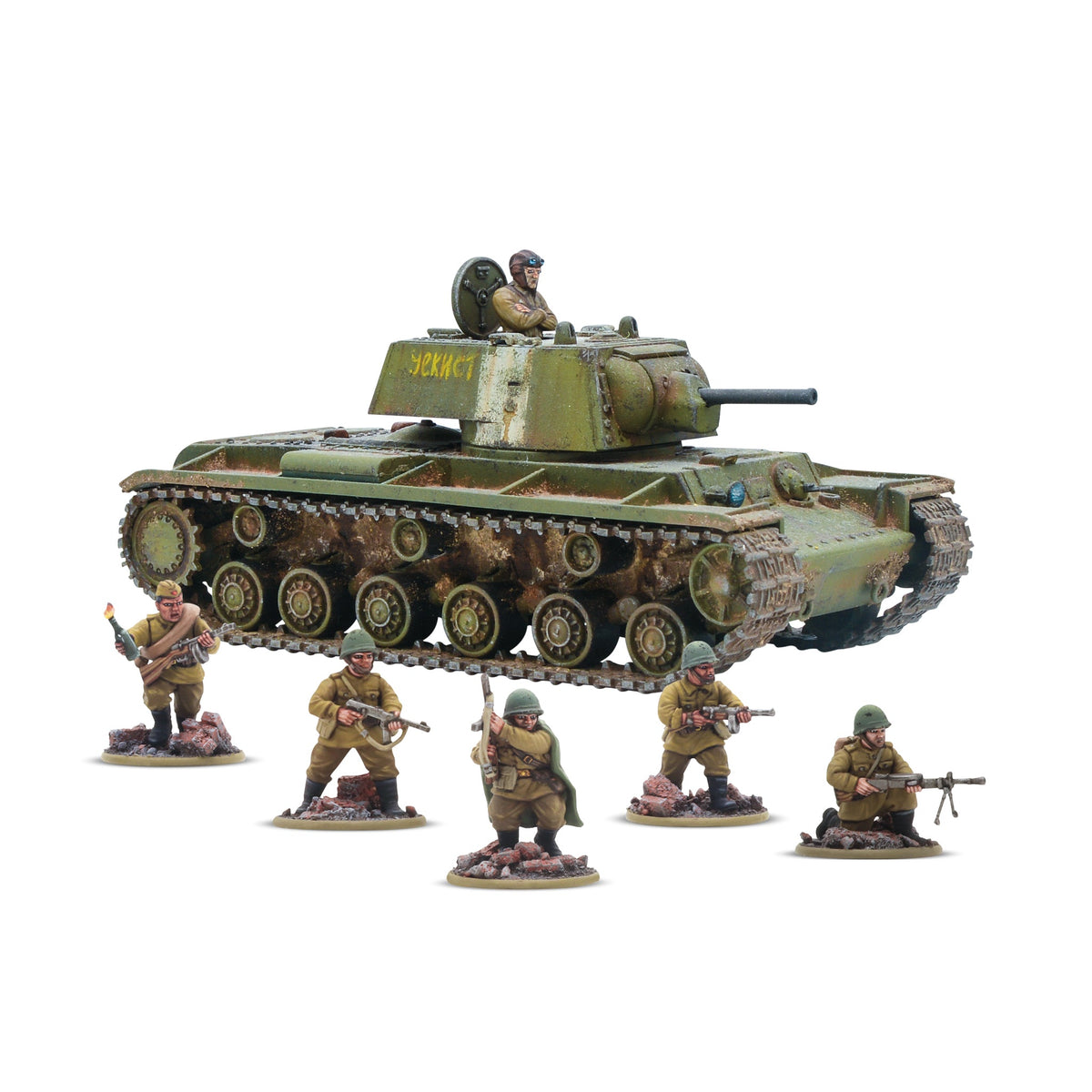 Warlord Games Bolt Action 1/56 Scale - KV-1/2 Heavy Tank CHECK Kits warlord games Ltd
